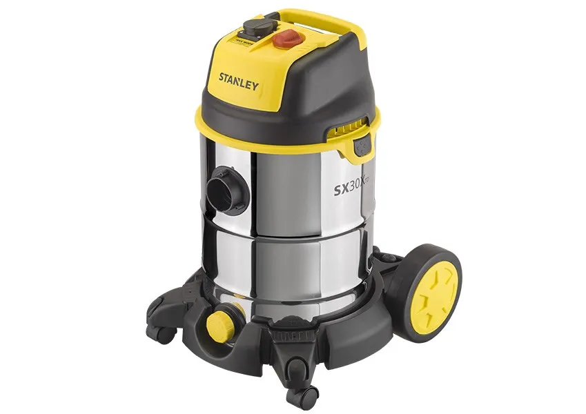 Stanley SXVC30XTDE melns, nerūsējošais tērauds, dzeltens 1600 W