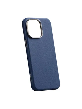 Magnetic protective phone case Joyroom JR-BP007 for iPhone 15 Pro Max (blue)