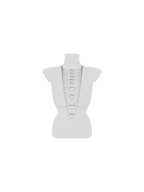 Silver Necklace Tree of Life with ERN-LILTREE-ZI Zircons