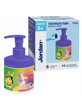 Junior toothpaste for children with pump 6+ 150ml