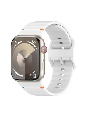 Silicone strap for Apple Watch 42/44/45/49 mm - White
