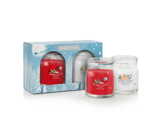 Christmas gift set Signature candles 2 pcs
