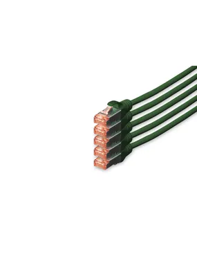 Digitus CAT 6 S/FTP patch cord, 5 units