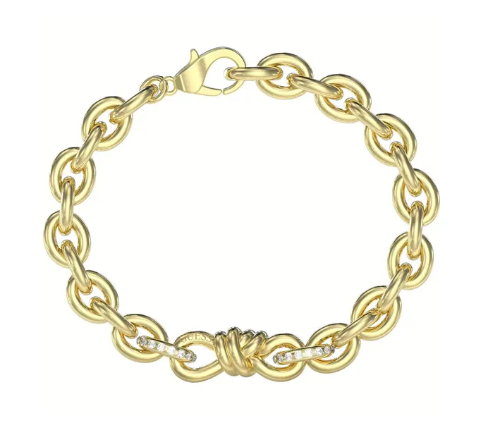 Modern Love JUBB04006JWYG bold gold-plated bracelet