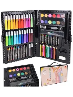 Painting set in a suitcase 86 pcs