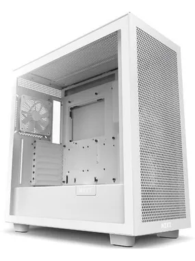 CASE MIDITOWER ATX W/O PSU/WHITE H7 FLOW NZXT