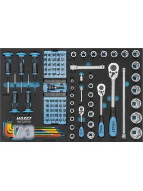 Tool assortment 163-329/100, tool set