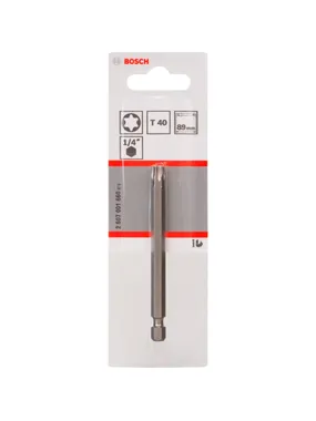 Screwdriver bit extra hard, T40, 89mm