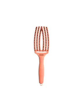 Antistatic hair brush FingerBrush Medium Coral