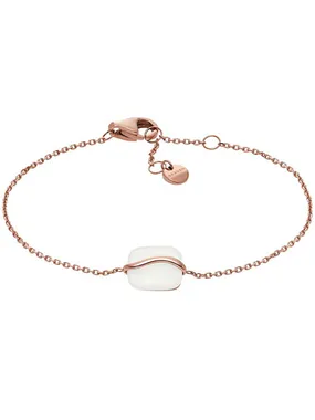 Delicate bronze bracelet Sofia Sea Glass SKJ1815791