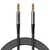 Joyroom SY-A09 AUX cable 3.5mm mini jack to 3.5mm mini jack, braided, 1.2m (black)