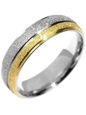 Wedding steel ring Flers RRC0365