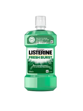 Fresh Burst anti-plaque mouthwash, 250 ml