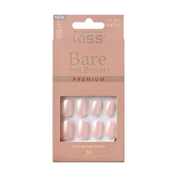 Adhesive nails Bare-But-Better Premium Nails - Mocha 30 pcs