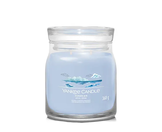Aromatic candle Signature glass medium Ocean Air 368 g
