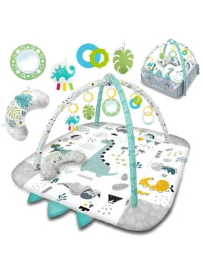 Educational interactive mat 110 x 100 cm nessi ricokids