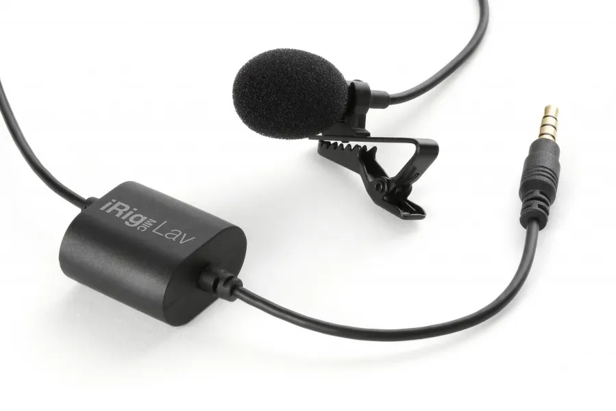 IK Multimedia iRig Mic Lav Black Clip-on mikrofons