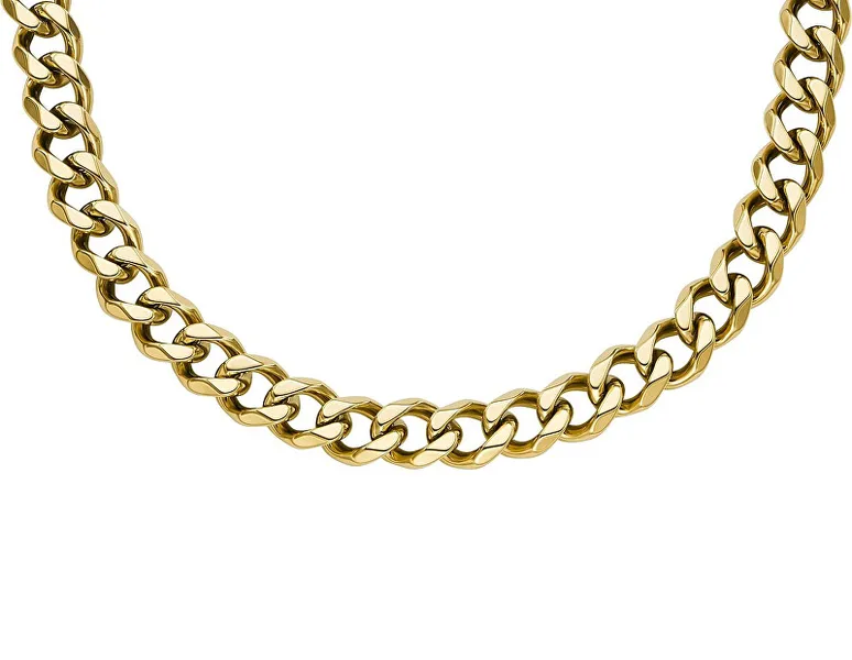 Ellis JF04612710 Men's Statement Gold Plated Necklace