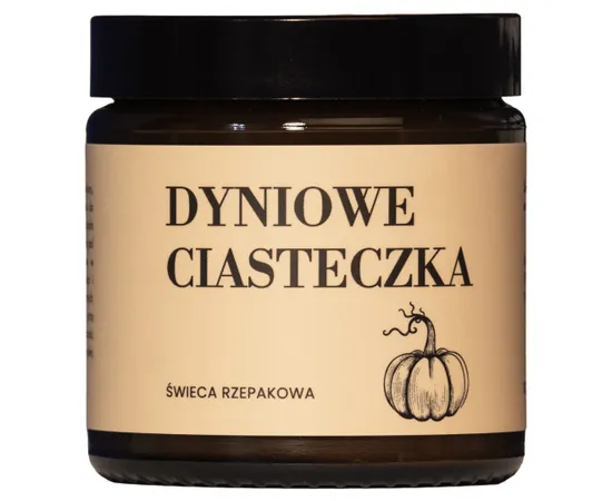 Pumpkin rapeseed candle 120ml cookies