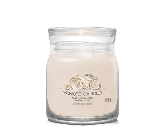 Aromatic candle Signature glass medium Warm Cashmere 368 g