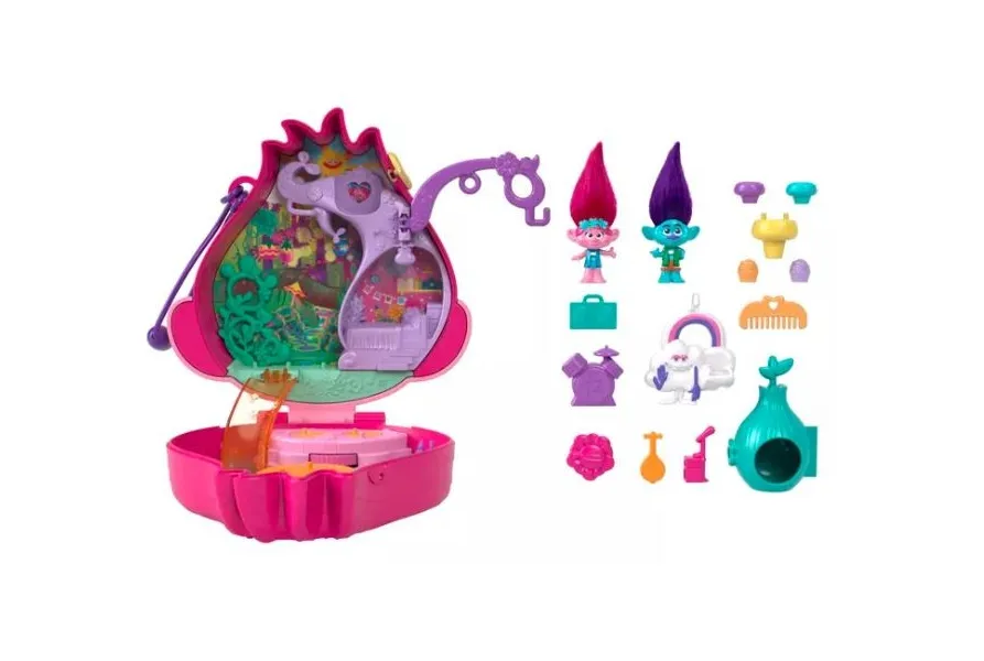 Zestaw z figurkami Polly Pocket Trolls