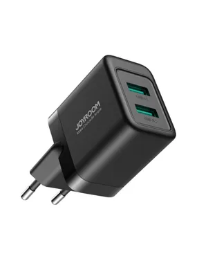 Charger Joyroom JR-TCN01, 2.4A (EU) 2 USB (Black)