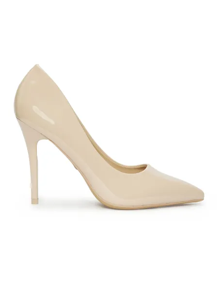 Classic beige women's pumps