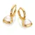 Jac Jossa Soul DE791 Gold Plated Diamond and Pearl Drop Earrings