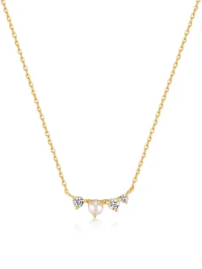 ANIA HAIE NAU003-02YG Radiance Ladies Necklace Gold 14K, adjustable