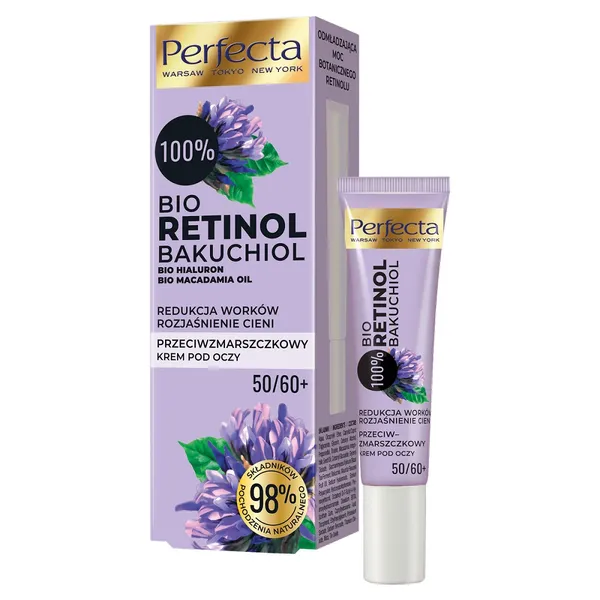 Bio Retinol anti-wrinkle eye and eyelid cream 50/60+ 15ml