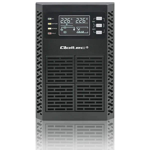 UPS 1kVA, 1000W, PF1.0 LCD,EPO,USB,On line