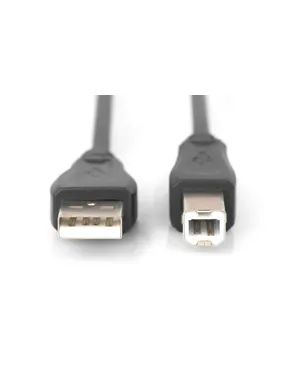 Digitus USB 2.0 connection cable, USB A to USB B