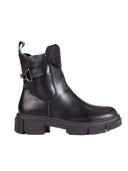 Black women's boots on the Shelovet platform