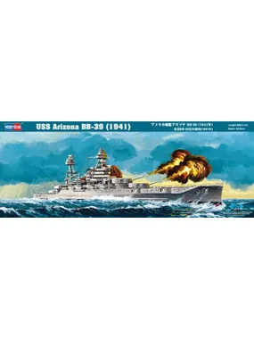 Plastic model USS Arizona BB-39 (1941)