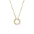 Beautiful Jac Jossa Soul DP905 Gold Plated Diamond and Pearl Necklace