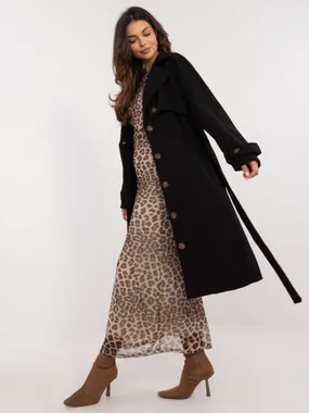 Women's black coat