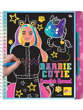 Barbie Sketch Book Cutie Scratch