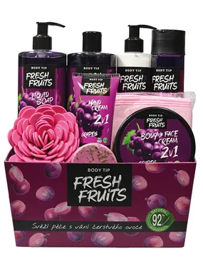 Gift box Fresh Fruits Grapes