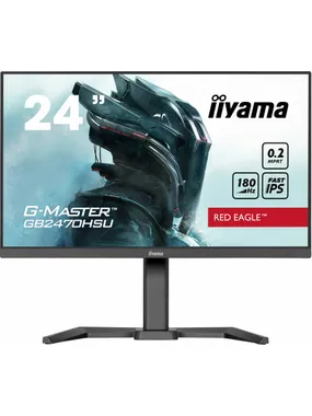 iiyama G-MASTER GB2470HSU-B6 datora monitors 60,5 cm (23,8 collas) 1920 x 1080 pikseļi Full HD LCD melns