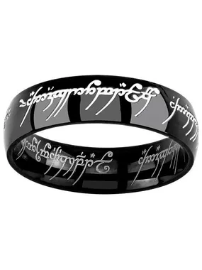 Black Steel Power Ring from The Lord of the Rings movie RRC5623