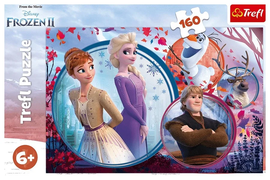 Puzzle 160 pieces.<\/b> Frozen 2 (Frozen) - A sister adventure<\/b>