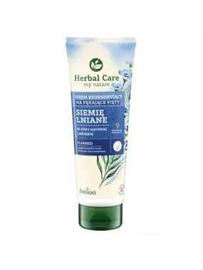Herbal Care regenerating cream for cracked heels Linseed 100ml