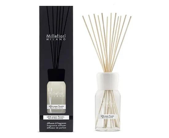 STICK DIFFUSER 500 ml WHITE PAPER FLOWERS