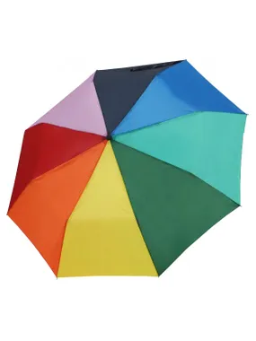 Ladies collapsible mechanical umbrella Hit Rainbow 70830R