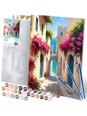 Painting image by numbers 40x50 cm Massido urban landscape