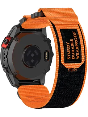Velcro strap for Garmin 26 mm - Orange