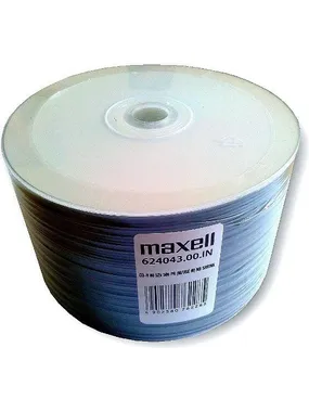 Maxell CD-R 80/700 MB 52x50p 50 gab.