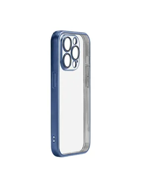 Protective phone case Joyroom JR-15Q2 for iPhone 15 Pro (matte blue)