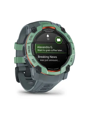 Garmin Instinct 3 AMOLED 3.3 cm (1.3") 50 mm Digital 416 x 416 pixels Touchscreen Green GPS (satellite)