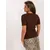 Women's Brown Blouse Classic